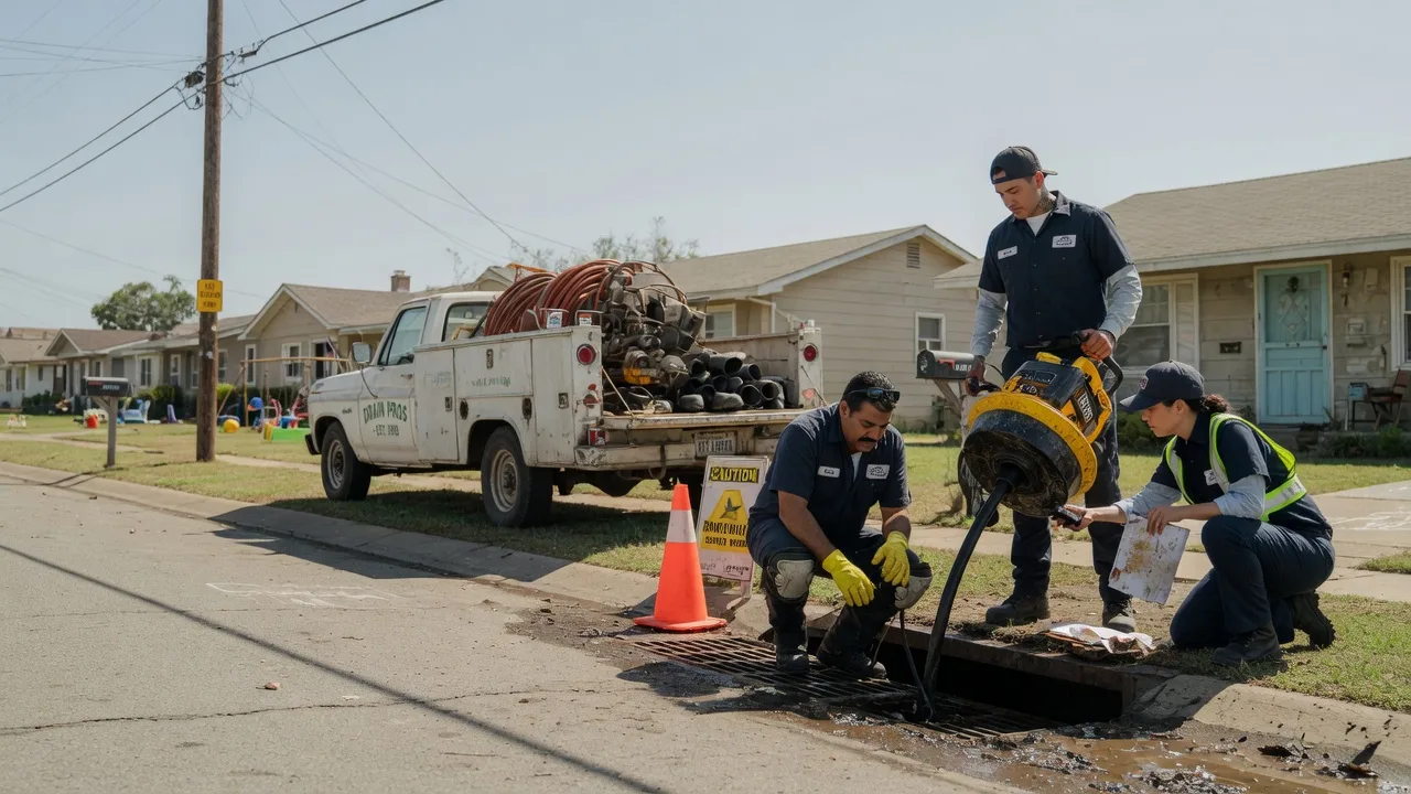Drain Cleaning in Wheelock, TX near me
